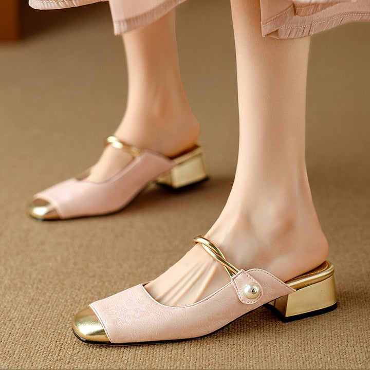 Renna Brocade Mules