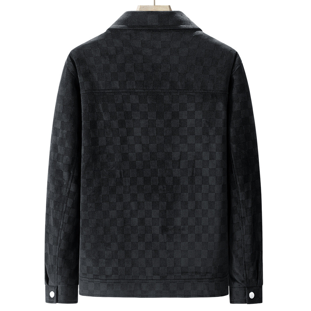 Ravell Suede Check Jacket