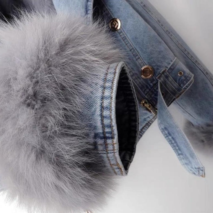 Nerine Denim Parka