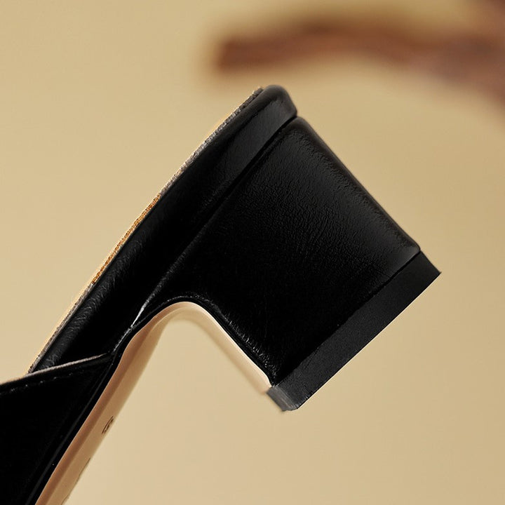 Marloe Pointed Leather Mule