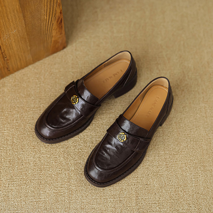 Morrelle Leather Loafers