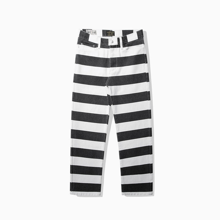 Barlow Heavy Canvas Stripe Pants