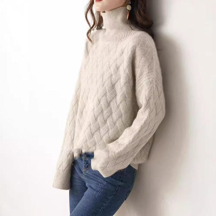 Arlienne Wool Turtleneck