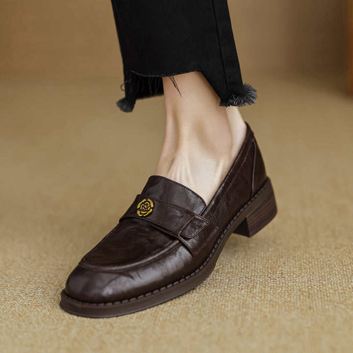 Morrelle Leather Loafers