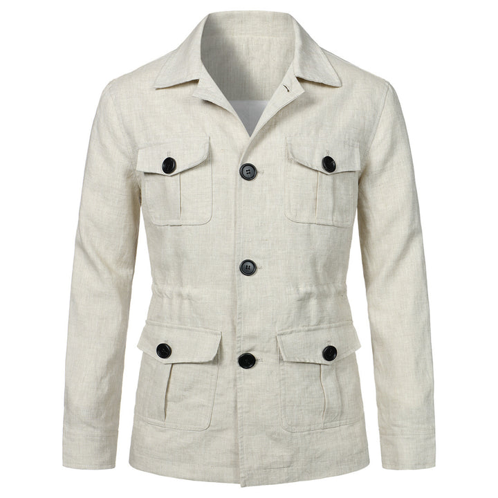 Arvien Linen Utility Jacket