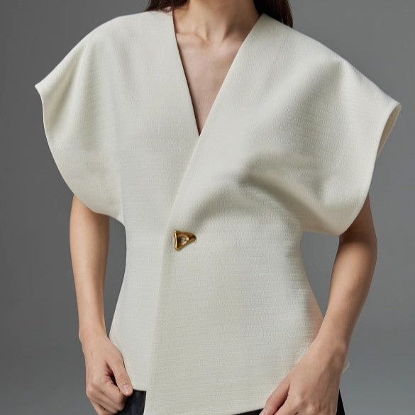 Soren Asym Blazer Vest