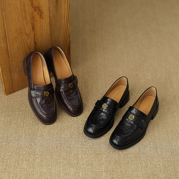 Morrelle Leather Loafers