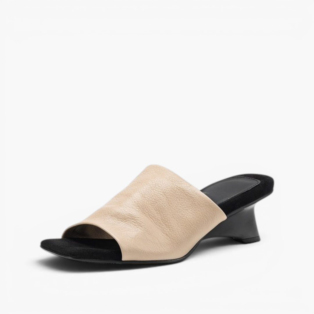 Liora Leather Sandal Mules