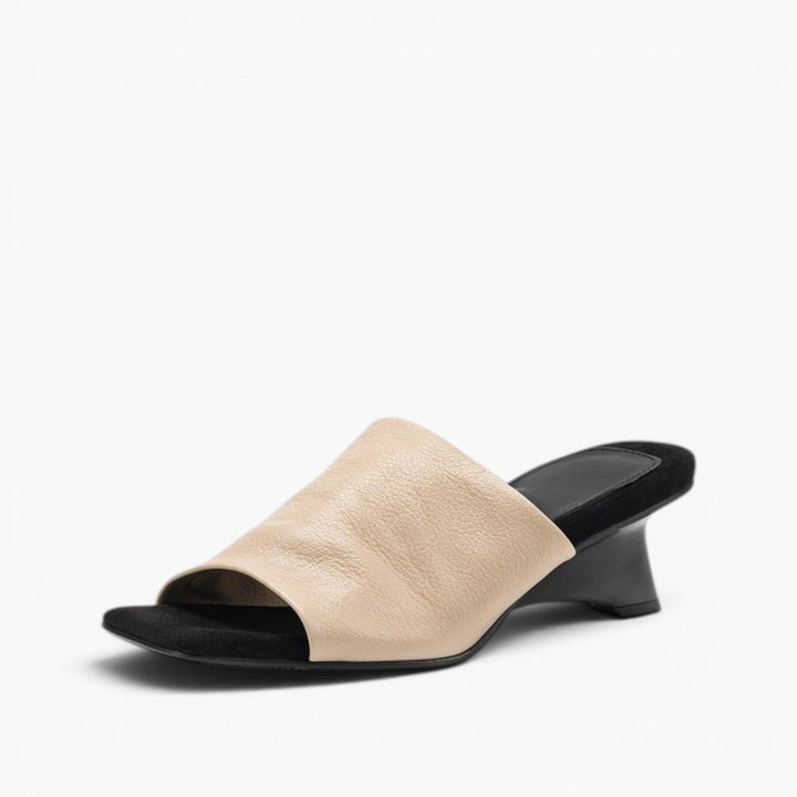 Liora Leather Sandal Mules