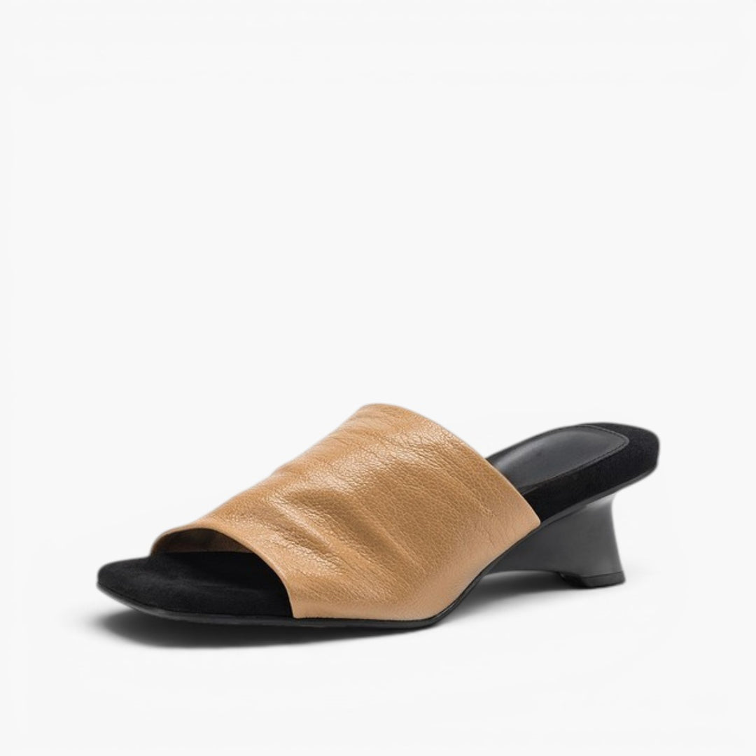 Liora Leather Sandal Mules