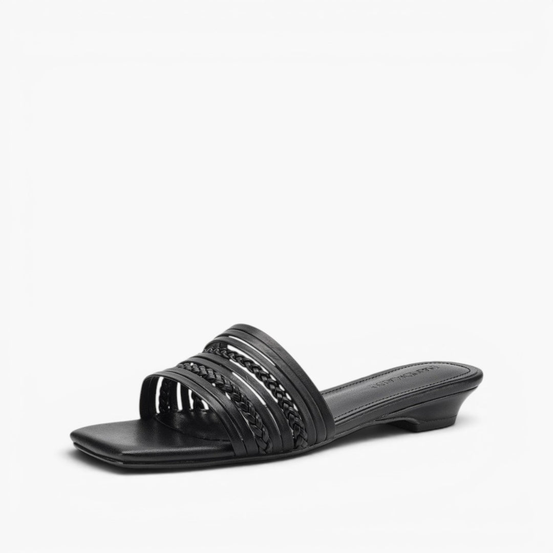 Nola Square Leather Sandals