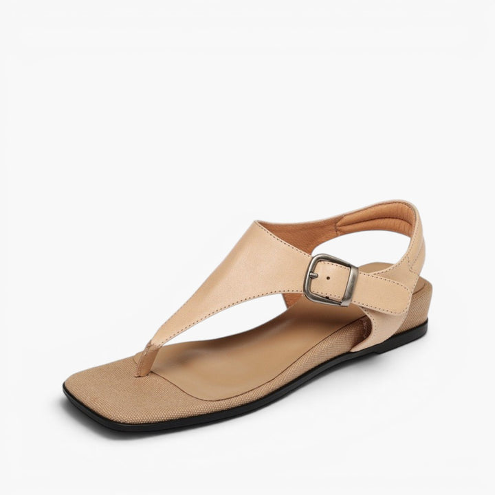 Mara Wedge Leather Sandals