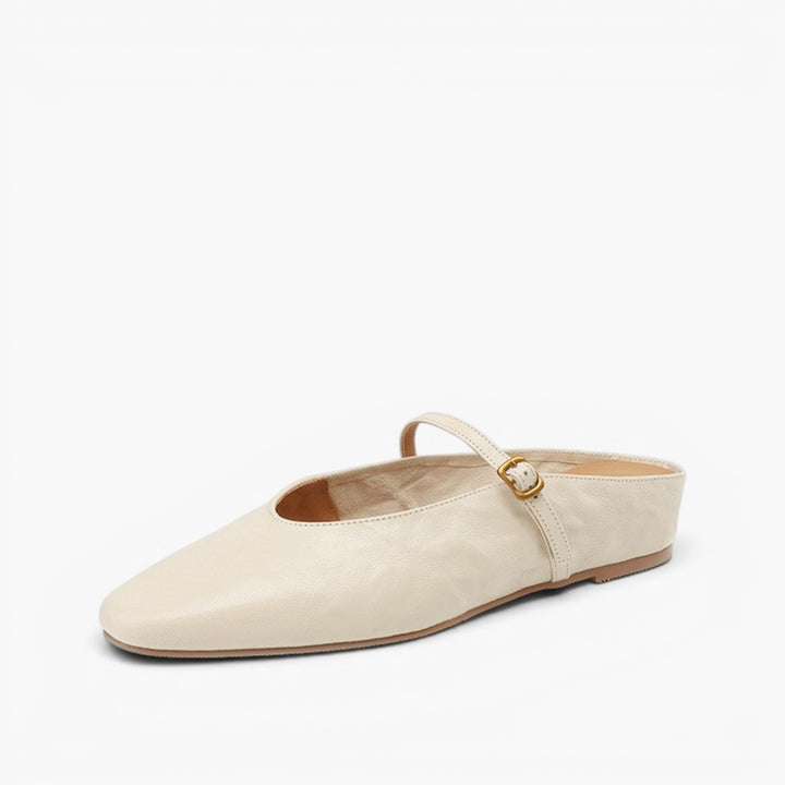Celine Leather Strap Mules