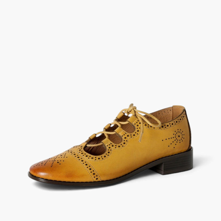 Lucia Brogue Leather Oxfords