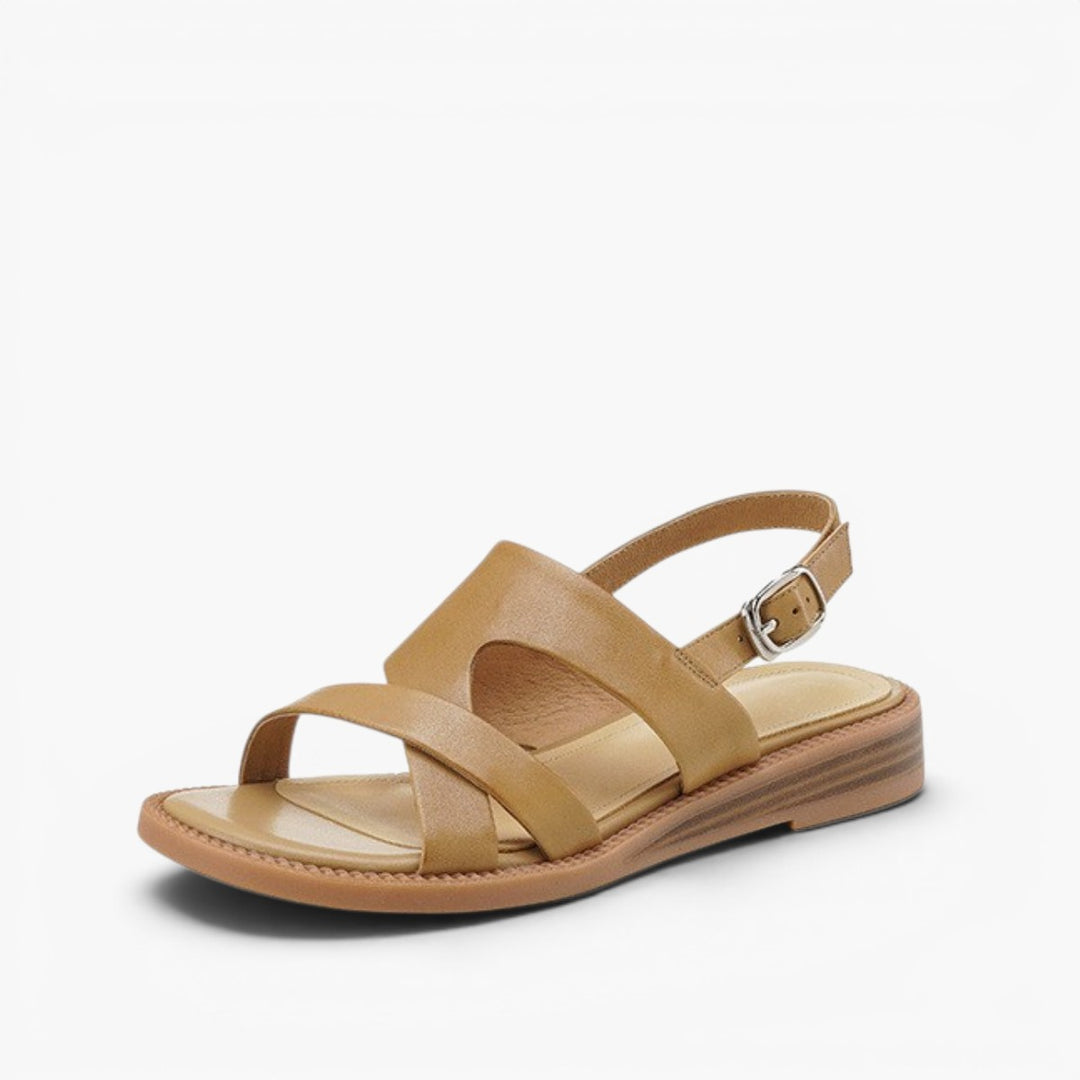 Avelin Slingback Leather Sandals