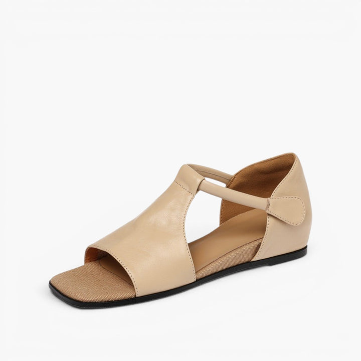 Seline T-Bar Leather Sandals