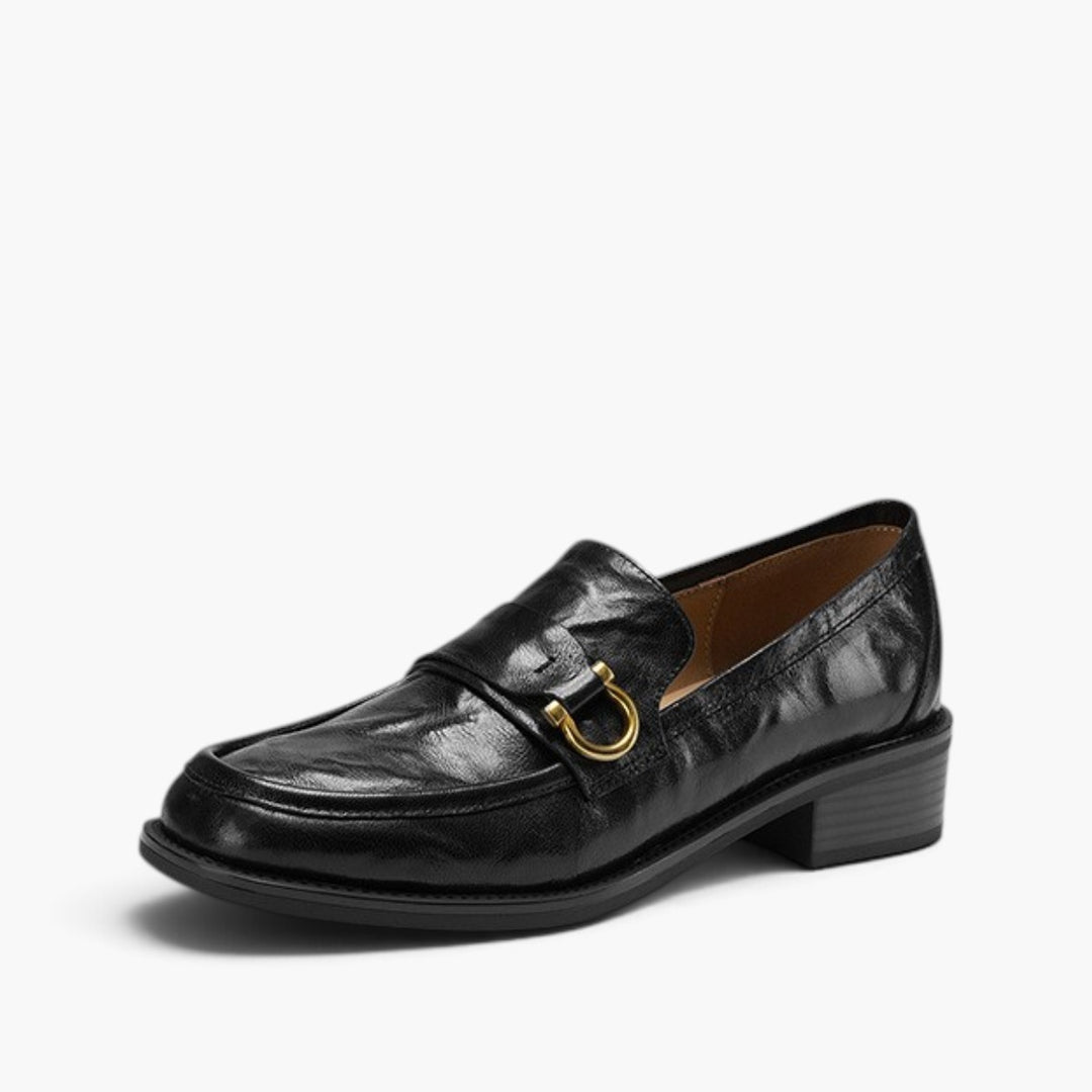 Celia Horsebit Leather Loafers