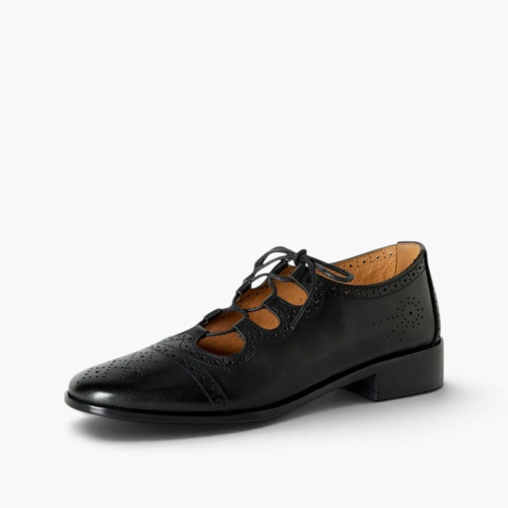 Lucia Brogue Leather Oxfords