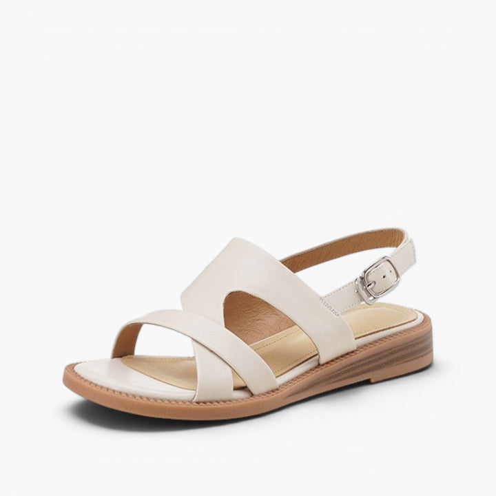 Avelin Slingback Leather Sandals