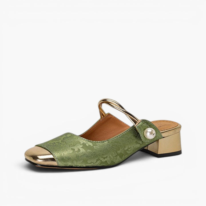 Renna Brocade Mules