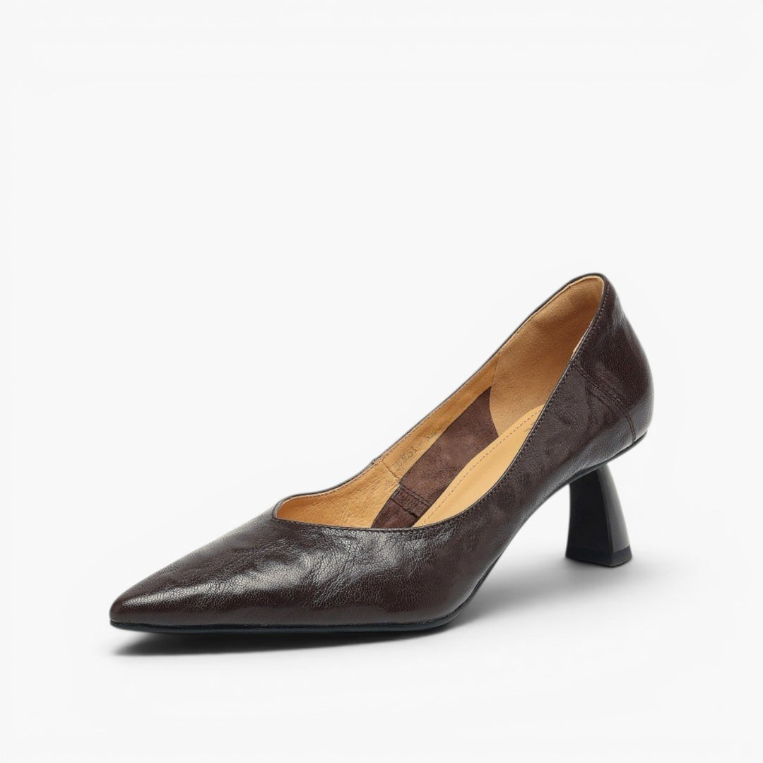 Riva Sculpted Leather Pumps
