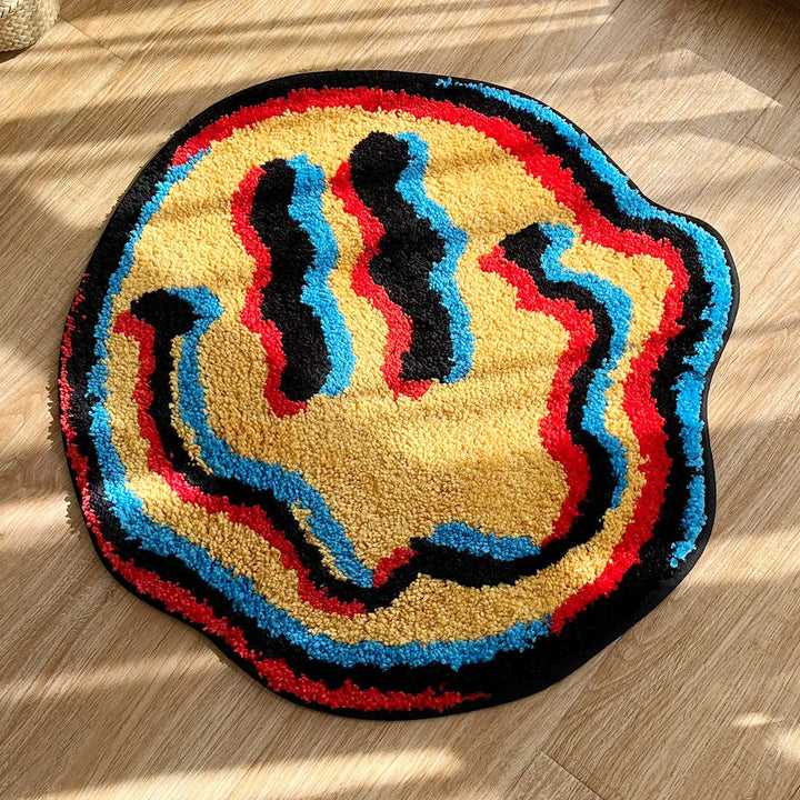 Psychedelic Smiles Mat