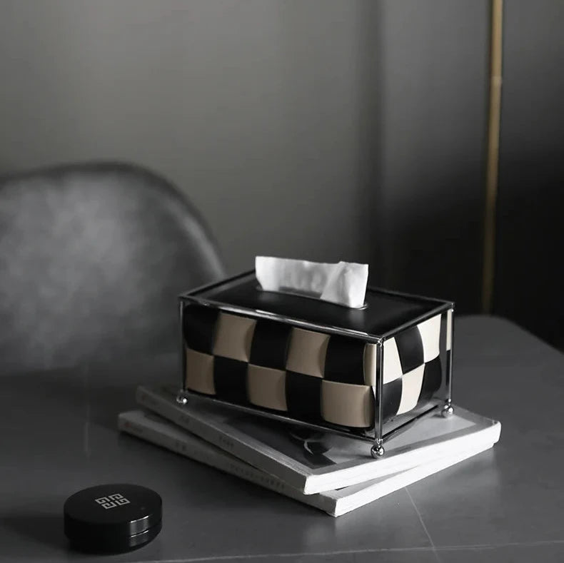 Refino Leather Tissue Box