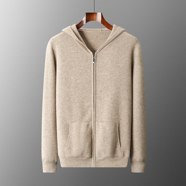 Elvron Wool Hooded Cardigan