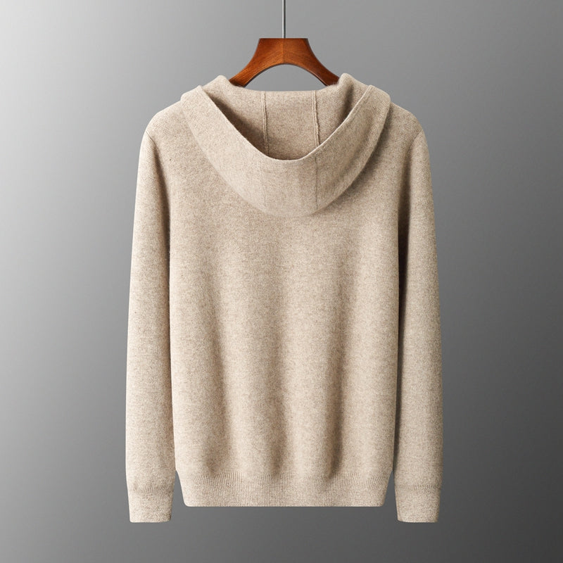 Elvron Wool Hooded Cardigan
