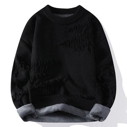 Axel Ripped Knit Sweater