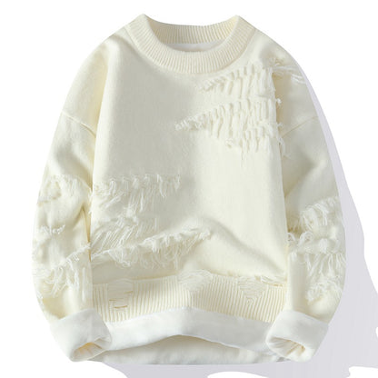 Axel Ripped Knit Sweater