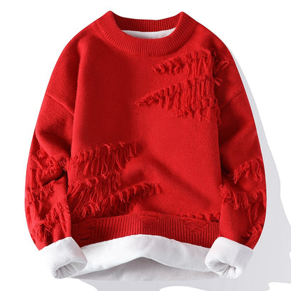 Axel Ripped Knit Sweater