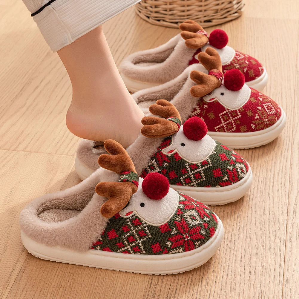 MerryPaws Elk Slippers