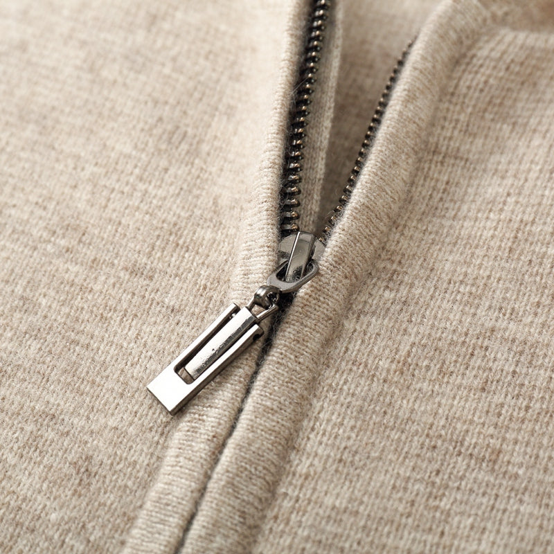Elvron Wool Hooded Cardigan