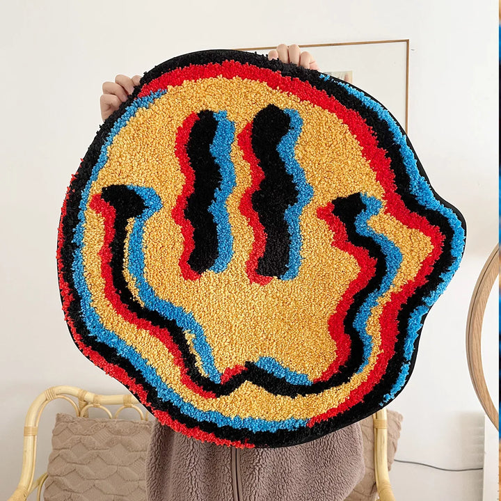 Psychedelic Smiles Mat