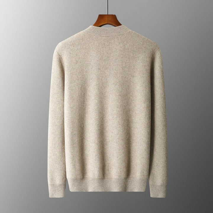 Neyric Wool Stand Collar Cardigan