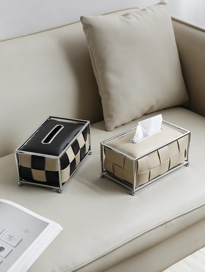 Refino Leather Tissue Box